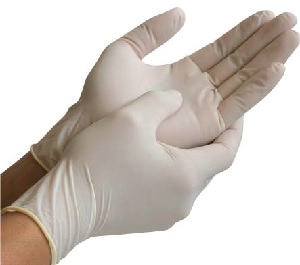 T.T. Distributors Disposable Latex Gloves