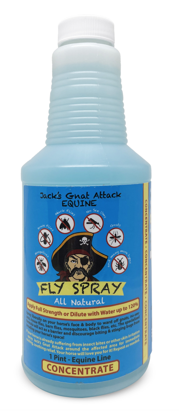 Jack’s Gnat Attack Equine Fly Spray Concentrate Pint TT Distributors